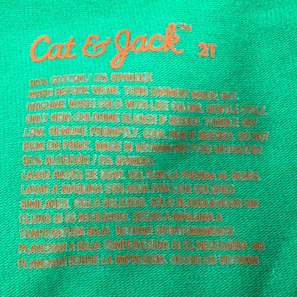 Cat And Jack Girl's Size 2T Dress And Pant Set Long Sleeve St. Patrick's New - Picture 12 of 16